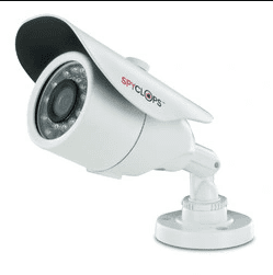 Spyclops SPY-MINBULLETW2 CCTV INDOOR/OUTDOOR Bullet Style Security Camera, White