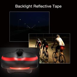 With Bicycle Taillight Reflector; Double Shock Absorber; Wide Bike Seat