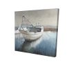 Fishing boat desatured - 08x08 Print on canvas