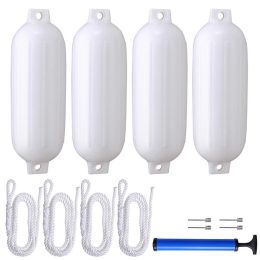 21.6*68.6cm Boat Fender Bumper Dock Shield Protection white