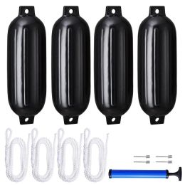 21.6*68.6cm Boat Fender Bumper Dock Shield Protection black