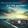 Car Amplifier 2 Channel Car Audio Power Amplifier Stereo Sound 1400W (15W RMS) Boat Bus Truck Mic Input Easy Installation 5 Core CEA 14