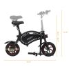 6A.h 36V Foldable Seat Can Be Raised And Lowered Without Pedal Function Electric Bicycle
