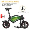 6A.h 36V Foldable Seat Can Be Raised And Lowered Without Pedal Function Electric Bicycle