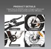 AOSTIRMOTOR Folding Electric Bicycle 500W Motor 20" Fat Tire With 36V/13Ah Li-Battery RT