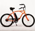 26" Electric Bike for Adults,Layback Electric Single Speed E-Bike,350W Brushless Motor 10AH
